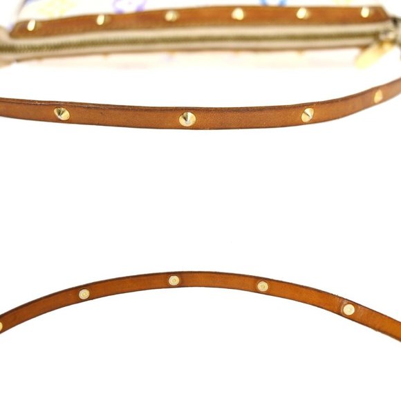 LOUIS VUITTON Pochette Accessoires Hand Bag Monogram Multi White M92649 - Picture 3 of 16